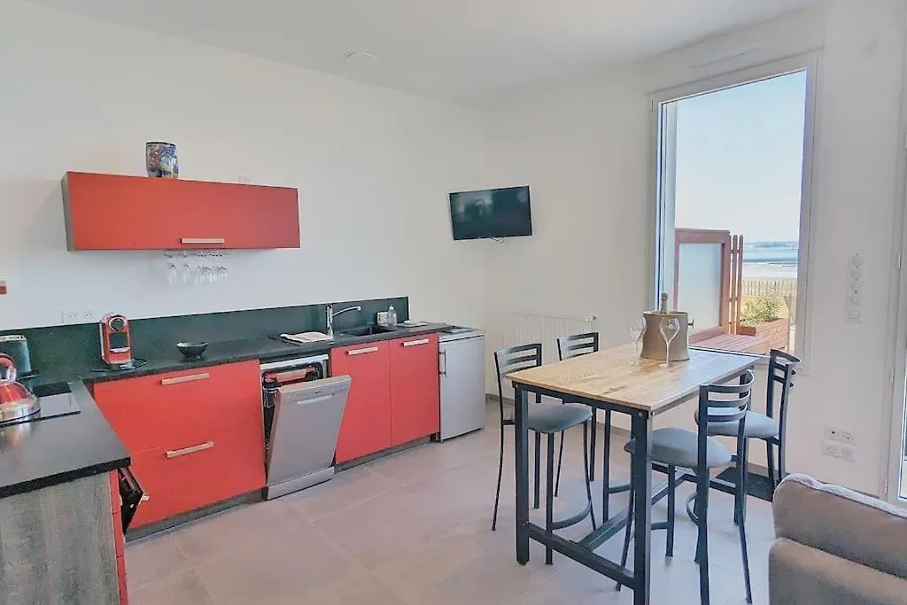 Appartement Pour 3 Personnes Sur La Plage Les Pieds Dans Leau Plonevez-Porzay Apartment